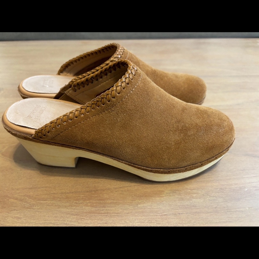 Frye Odessa Clogs Women Size 8 - Picture 6 of 8